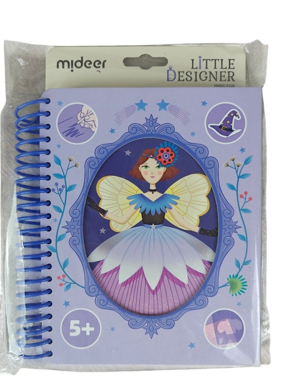 MiDeer Little Designer Magic Book Craft Kit Spiral-Bound Fashion Art NEW Sealed